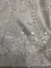 A simple and plain tablecloth with computerized embroidery, weaving and hollowed-out craftsmanship, 85*85 Specification image